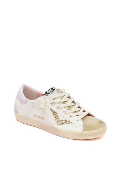 Sneaker suprime bianco/rosa 4B12 | SUPRIME DD319-BIA/ROSA